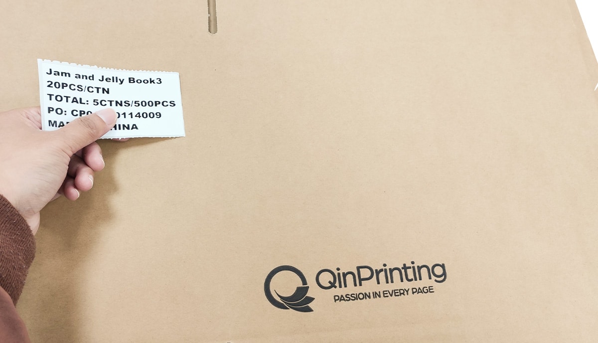 Labelling book boxes