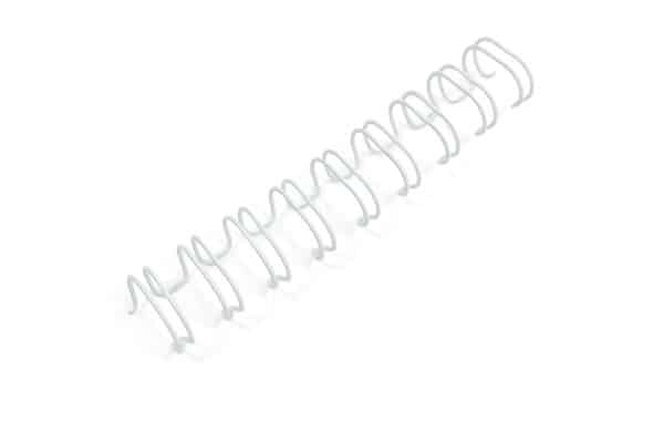 white wire-o