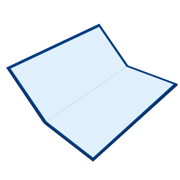 Bi-fold game board