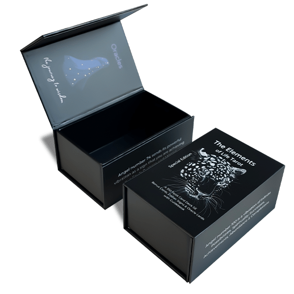 Card Magnetic Closure Rigid Boxes