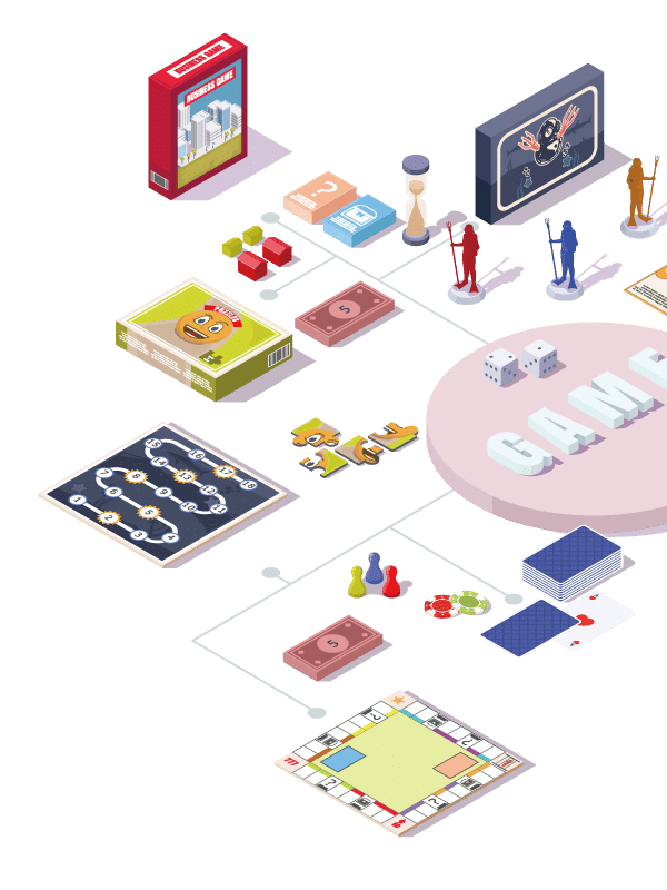 Custom board game manufacturing