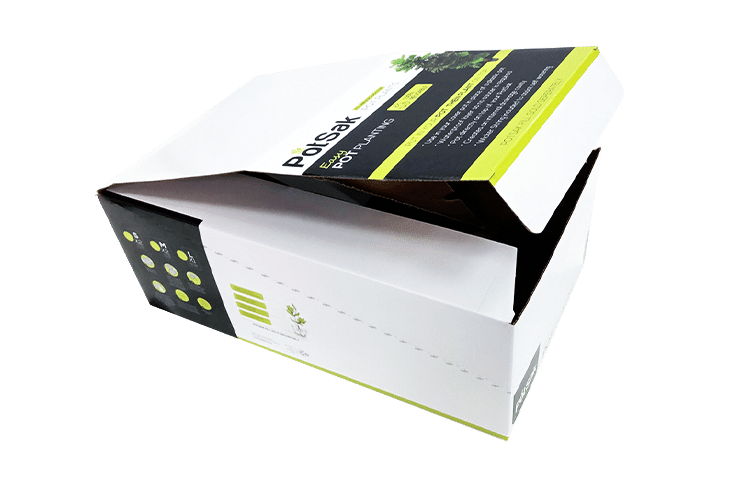 display boxes with perforated panels