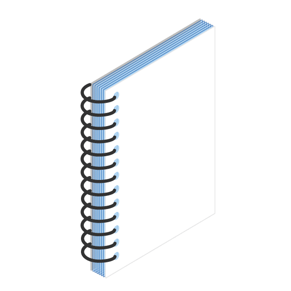 how do we make spiral binding