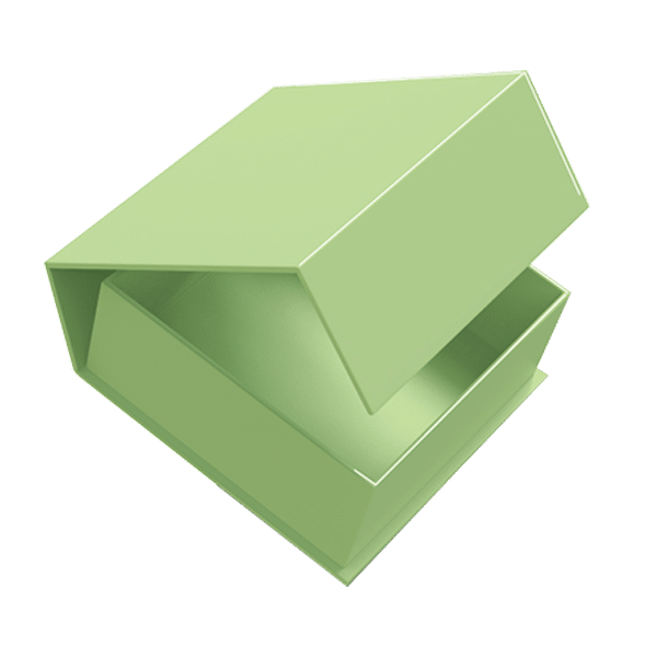 Magnetic closure box