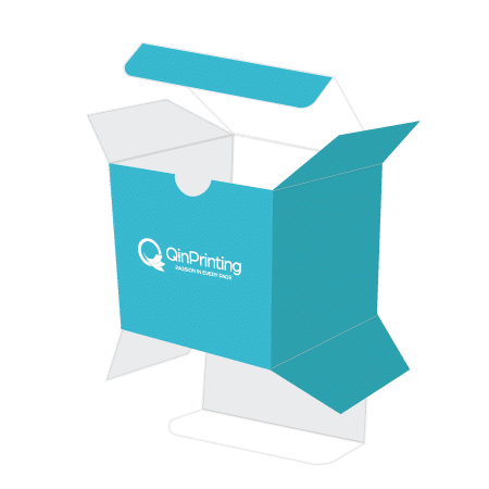 Straight Tuck End Box with Thumb Cutout