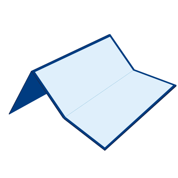 Tri-fold game board