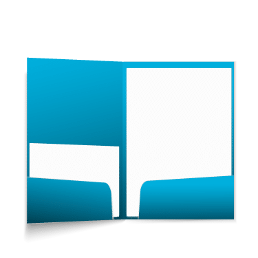 Two pocket folder