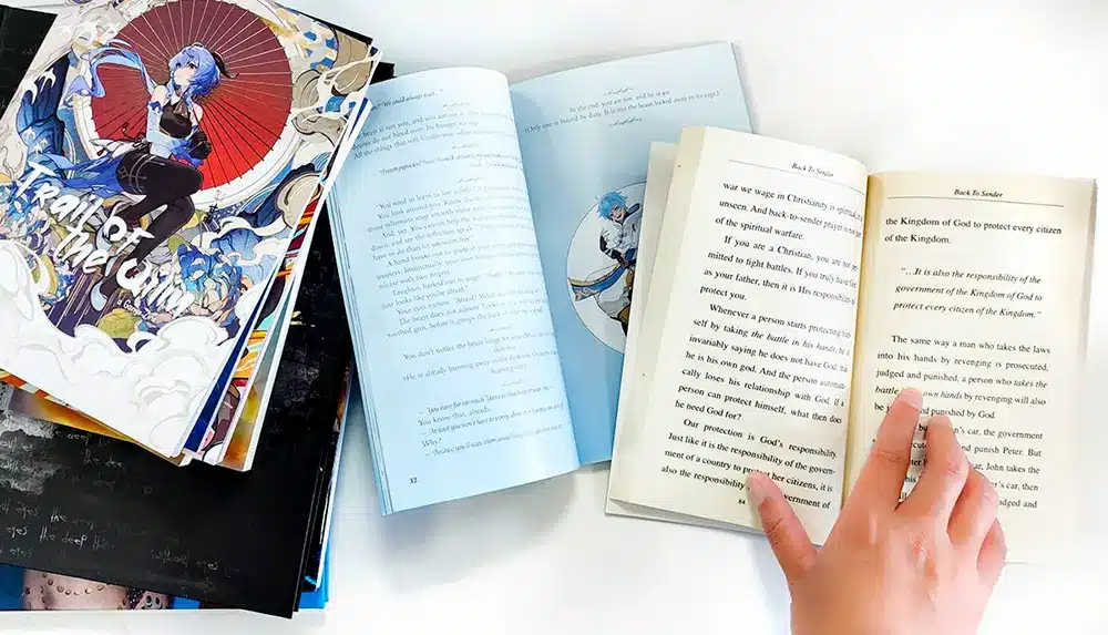 A Self-Publisher's Guide to Black-and-White vs Cream vs Color Book Printing