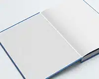 blank end sheet