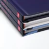 Close-up of hardcover art book binding corner