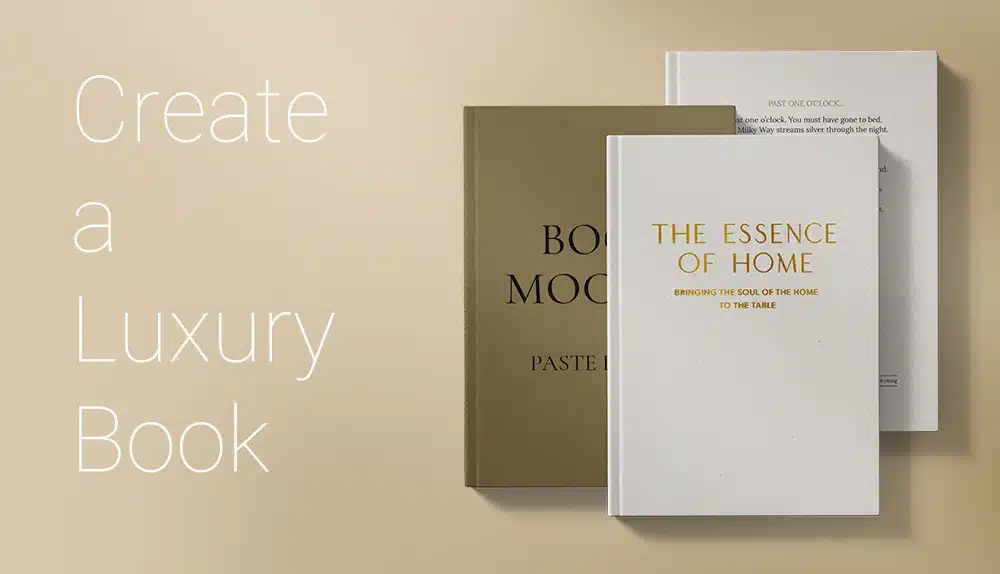 Create a Luxury Book