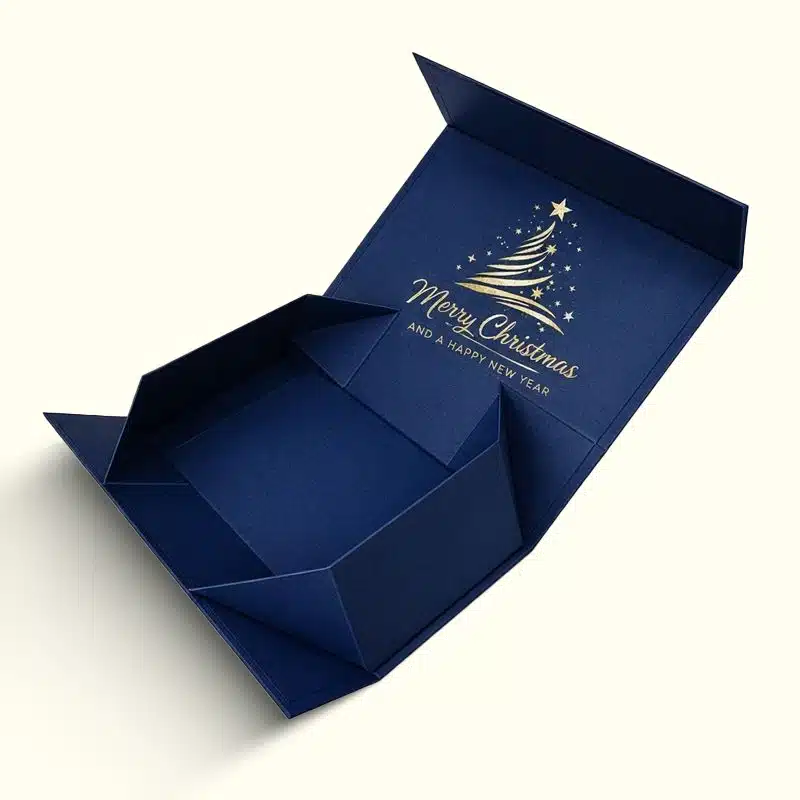 Custom Collapsible Rigid Boxes with logo