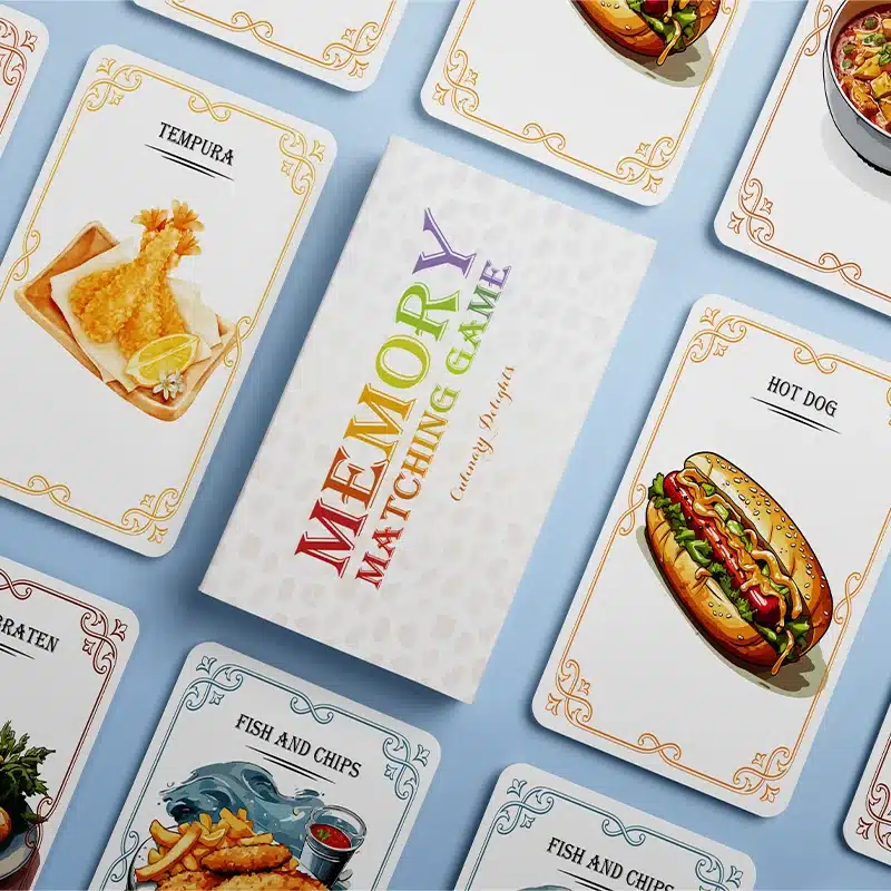 custom game card printing