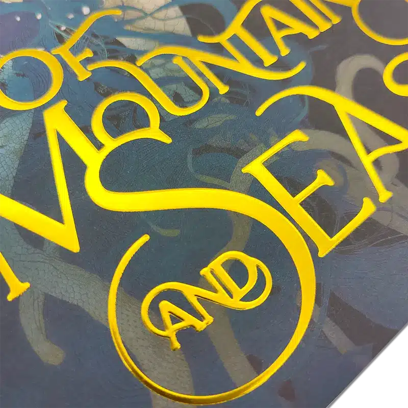 Custom Gold Foil Stamping Books
