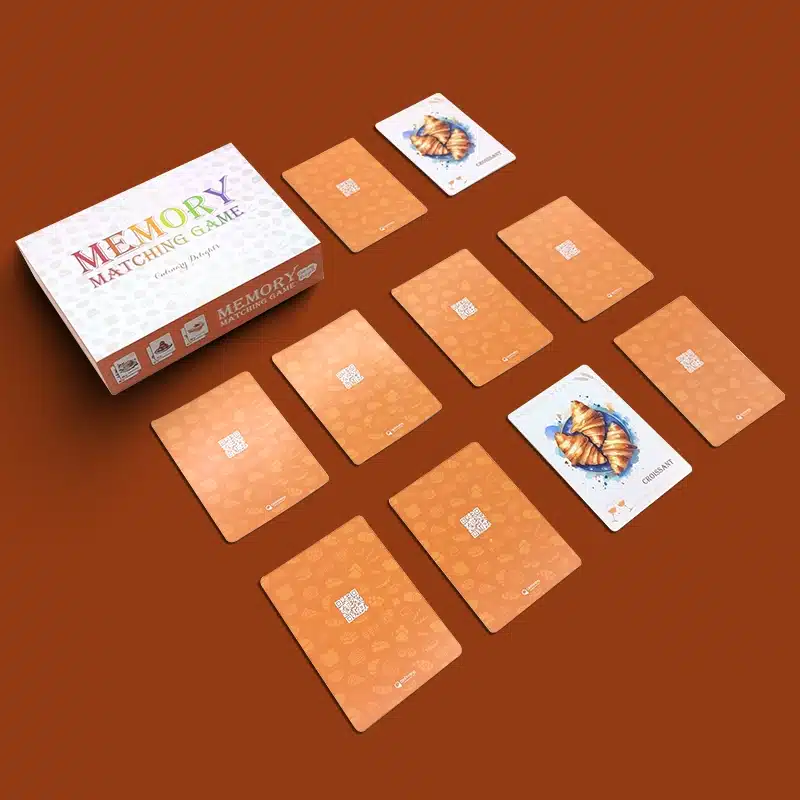 Custom Memory Card Game Printing