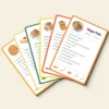 custom recipe card printing