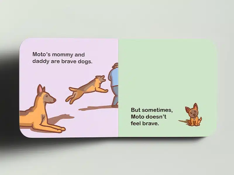 Custom Square Board Book