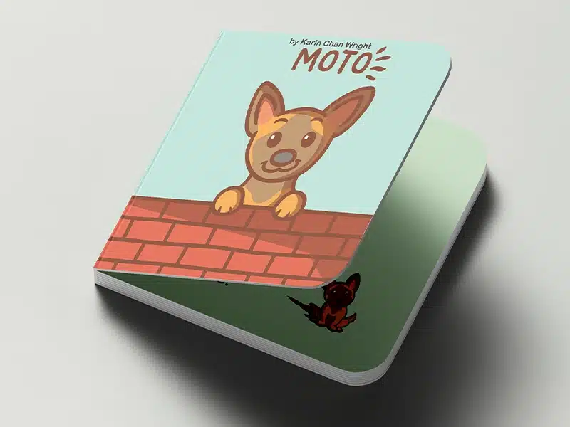 Custom Square Board Book