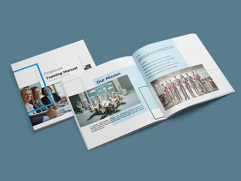 Custom Training Manual Printing