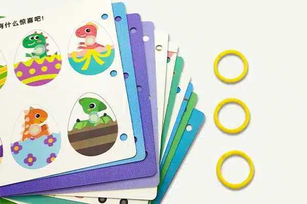 Detachable Hooks for Velcro Interactive Books