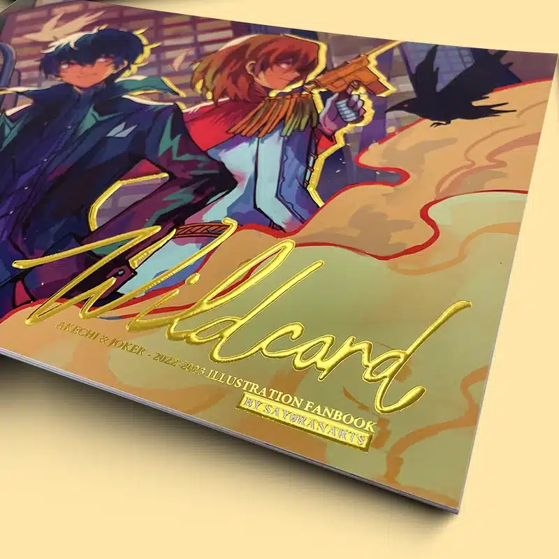 foil stamping softcover book cover