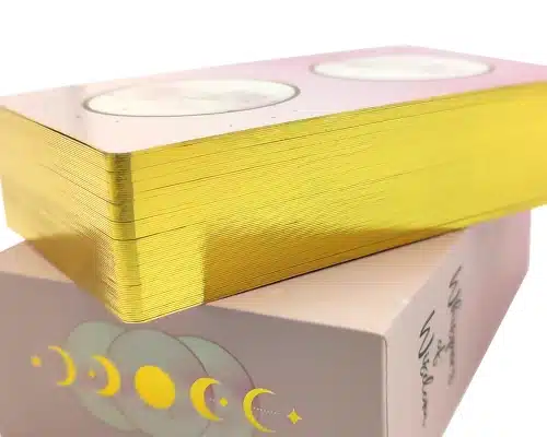 gilded edges card