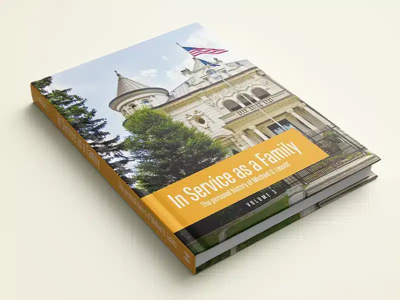 Hardcover bound memoirs
