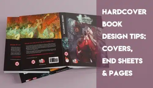 High-quality hardcover book printing and design example