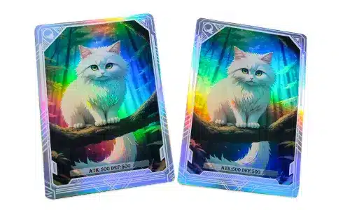 Holographic cards