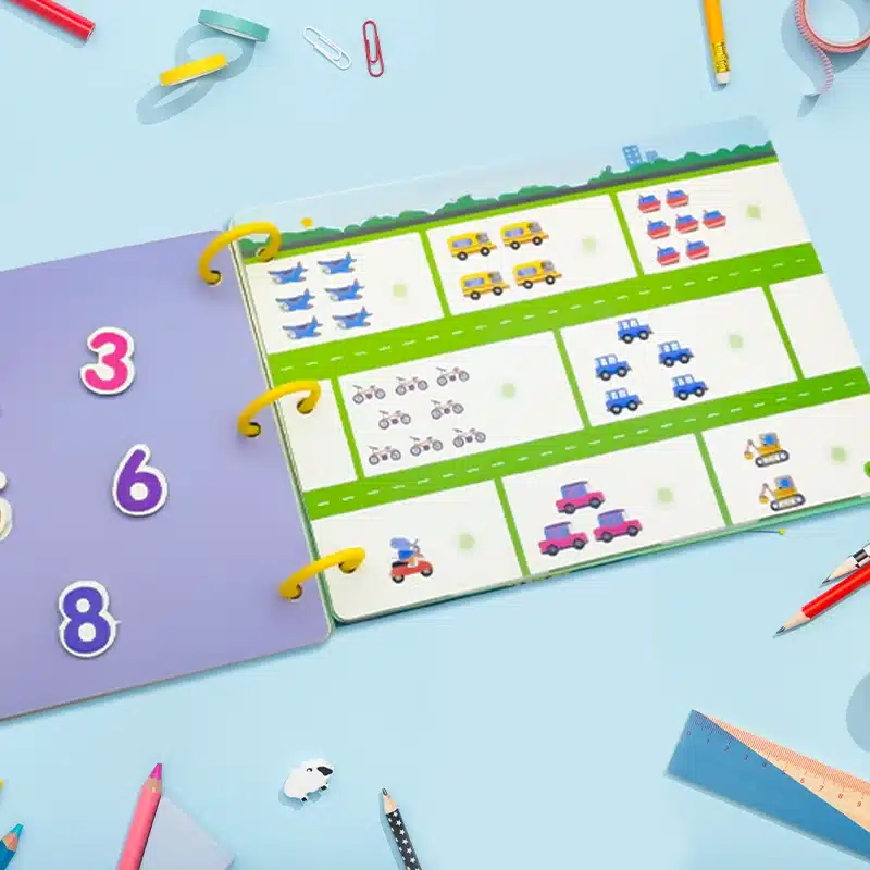 Hook-and-Loop Interactive Books Printing Service