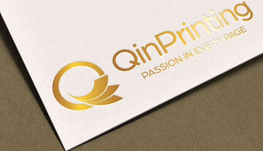 Metallic foil stamping