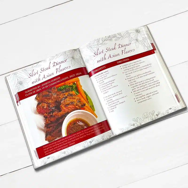 printing a cookbook cheap