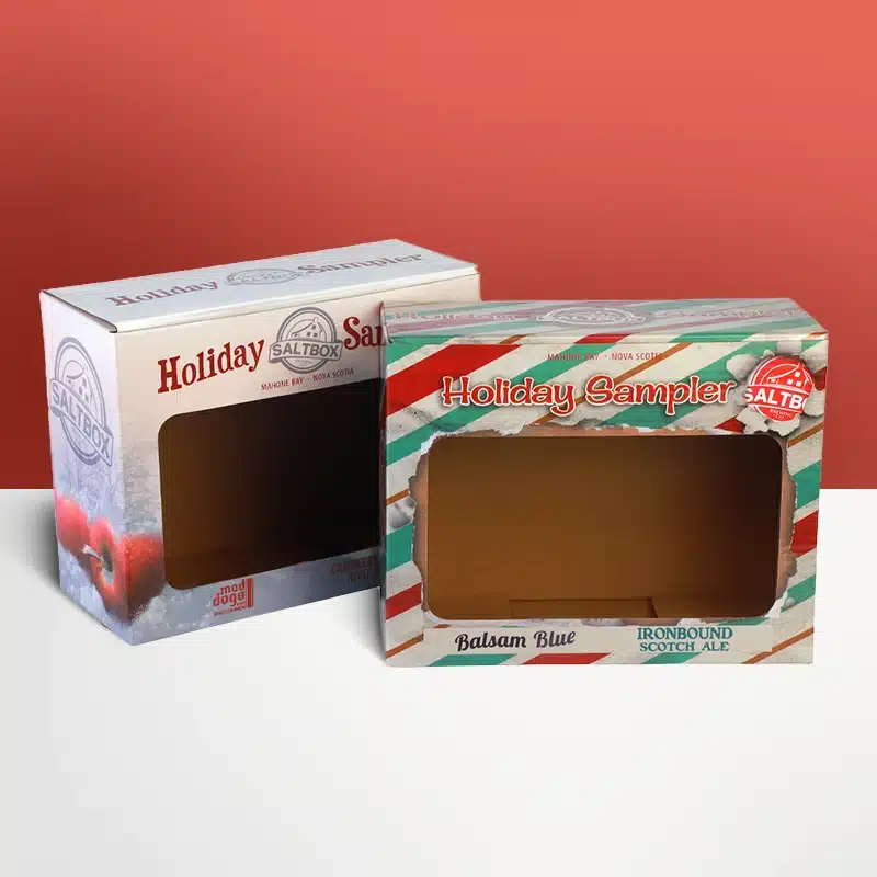 QinPrinting Corrugated Box with window