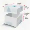 Shoulder Neck Rigid Boxes outer Dimension