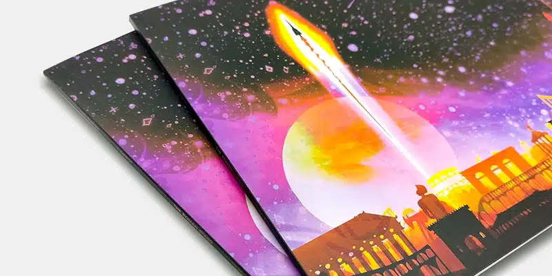 softcover landscape book