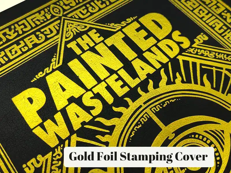 Special cover surface finishes for Limited edition books