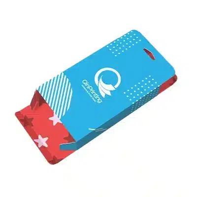 Straight Tuck End Box with Hang Tab