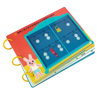 Velcro Interactive Book